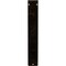 Ekena Millwork Traditional Wrought Iron Bracket, (Triple center brace), Antiqued Brass 2"W x 10"D x 12"H BKTM02X10X12TTRABS - alternate 4